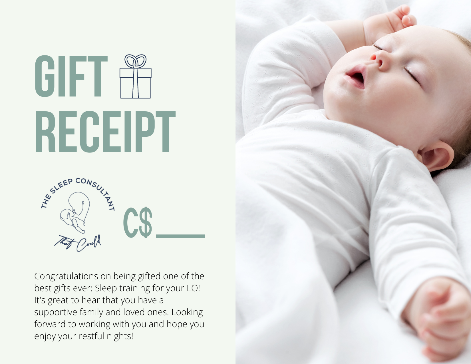 Shop Gift Card Sleep Support