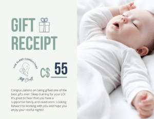 Gift Card Sleep Support CAD55